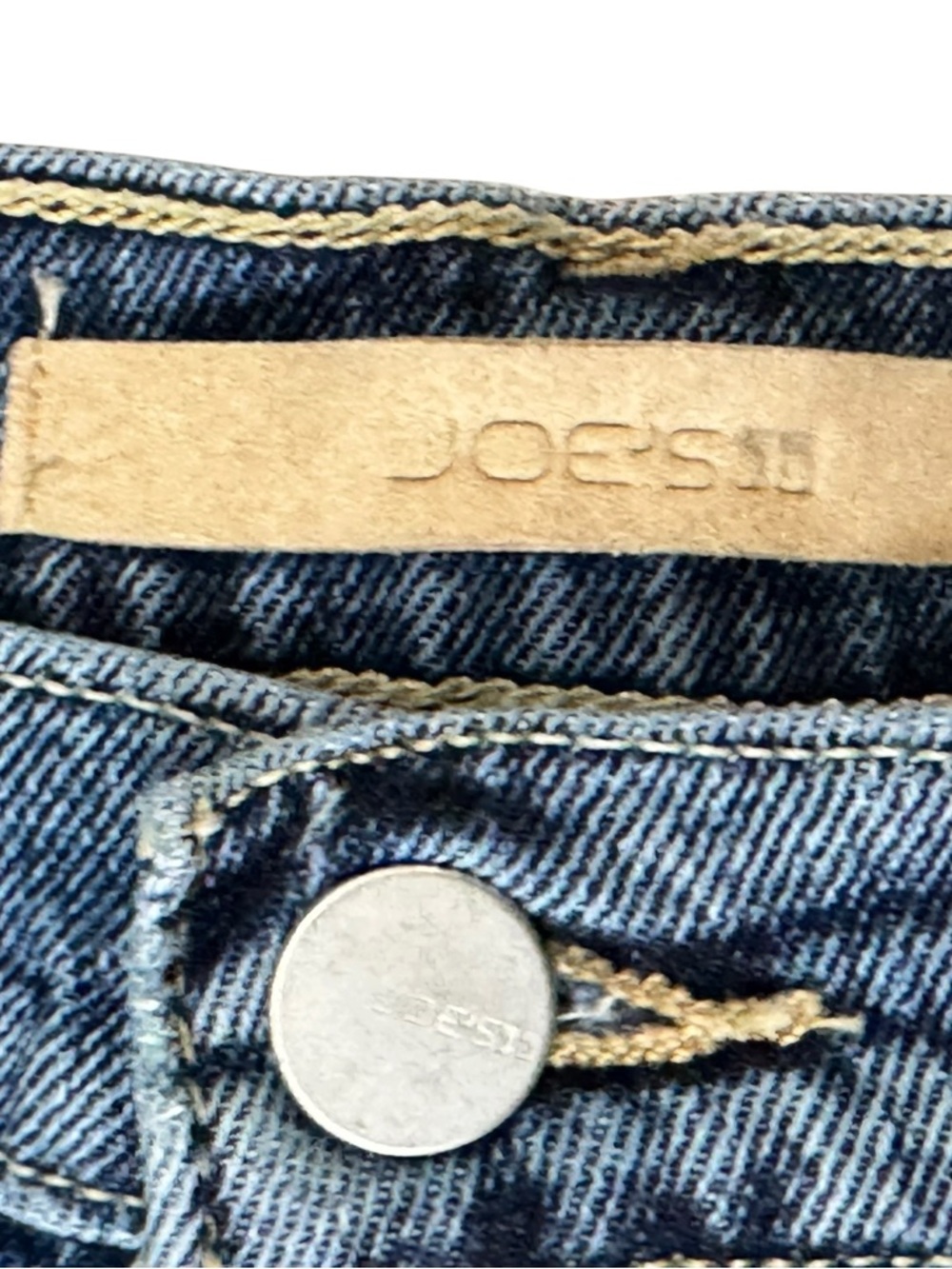 Joe's the Blake High Rise Wide Leg Crop Jeans, Medium Wash Denim Jeans, Size 29 - Picture 4 of 10